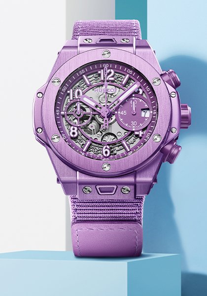 Hublot Big Bang Unico Summer Purple Replica